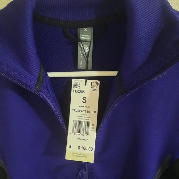 NWT Stella McCartney Adidas Running Jacket - Picture 3 of 7